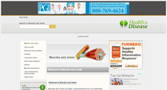 Desktop Screenshot of musclesandjoints.com